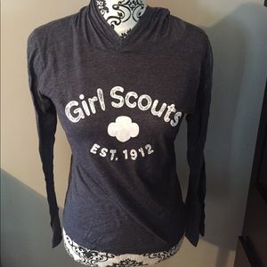Girl Scout Long Sleeve Hooded Pullover